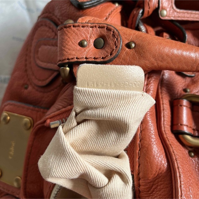 クロエ パディントン Chloe ブラウン 赤茶 バッグ-eastgate.mk