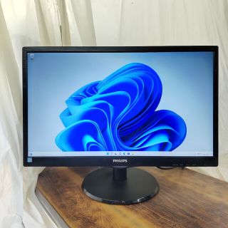 フィリップス(PHILIPS)の中古モニター PHILIPS 223V5L HDMI接続できます(ディスプレイ)