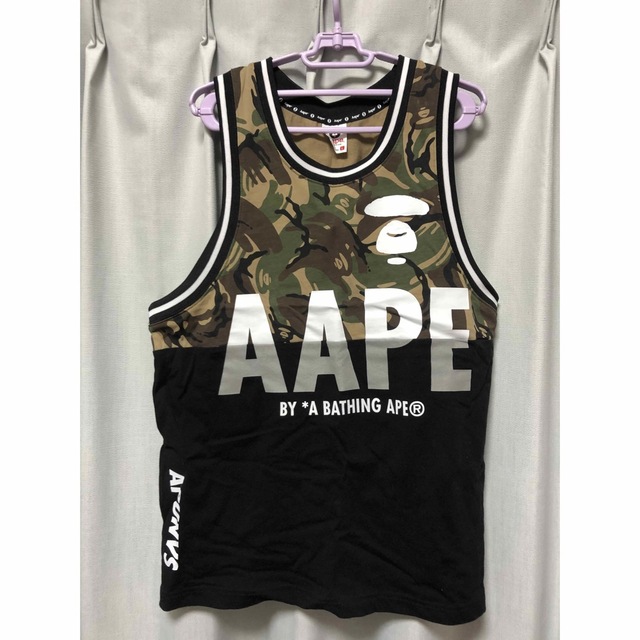 A BATHING APE(アベイシングエイプ)のA BATING APE ノースリーブ メンズのトップス(Tシャツ/カットソー(半袖/袖なし))の商品写真