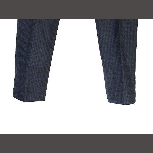 EDIFICE(エディフィス)のエディフィス Belesto ウール スラックス ネイビー 柄 48 ZX メンズのパンツ(スラックス)の商品写真