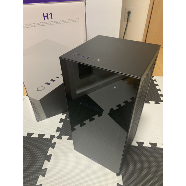 NZXT H1 Version2 PCケースBLACK 電源、簡易水冷付属 人気総合 スマホ