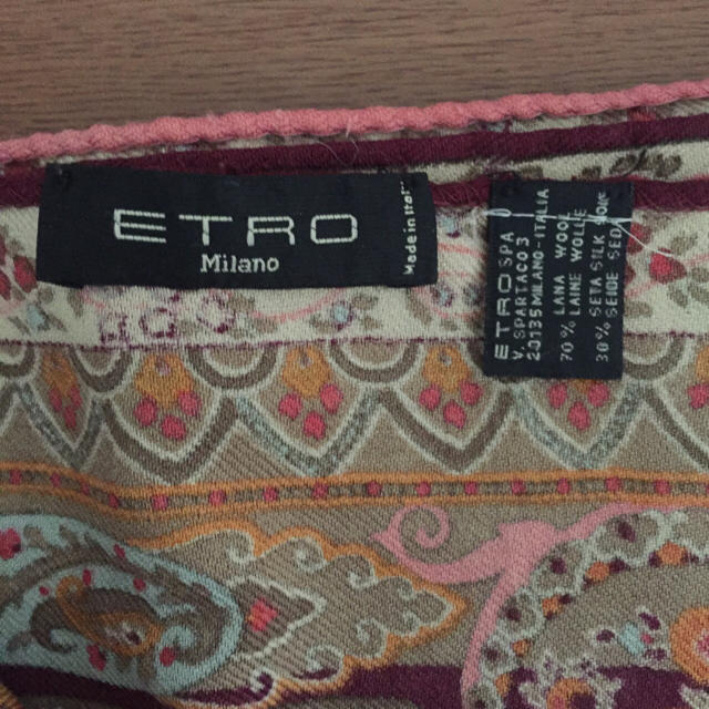 ETRO(エトロ)の専用 レディースのファッション小物(マフラー/ショール)の商品写真