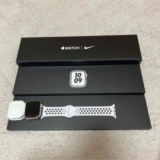 アップルウォッチ(Apple Watch)のApple Watch7 41mm GPSモデル　スターライト(その他)