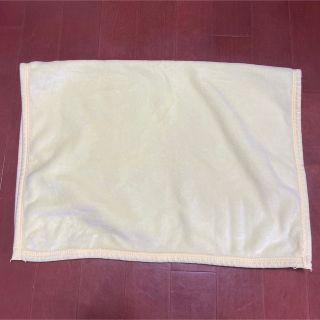 undoudou ベビー毛布　黄色　70×100cm(ベビー布団)