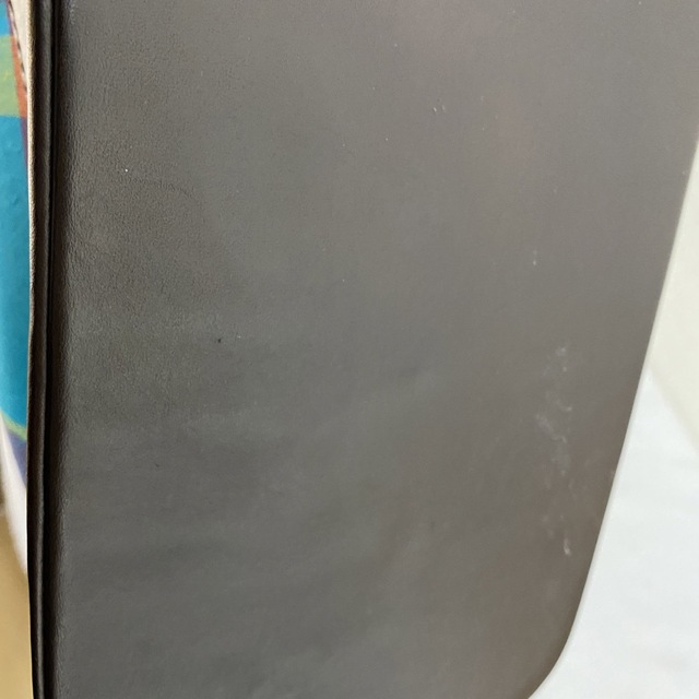 Ralph Lauren(ラルフローレン)のラルフローレン　トートバッグ ブルーチェック　コットン　レザー レディースのバッグ(トートバッグ)の商品写真