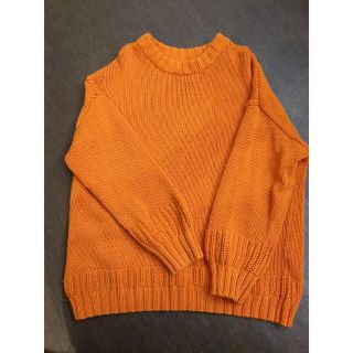 ザラキッズ(ZARA KIDS)のZARA　オレンジセーター(ニット)