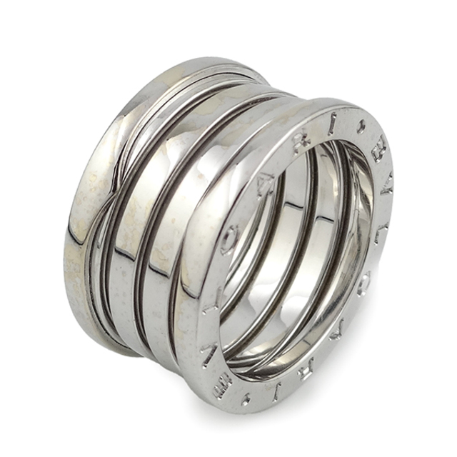 SALE/55%OFF】 BVLGARI 54 シルバー 4バンド B-zero1 指輪 リング