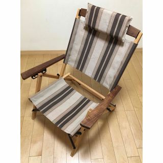 スノーピーク(Snow Peak)のoutside in kacha kacha mid chair 専用ピロー付(テーブル/チェア)