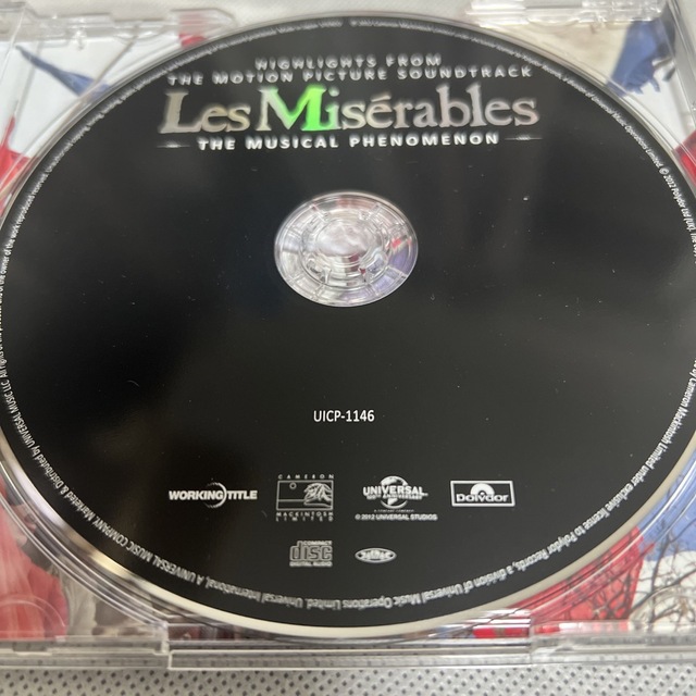 【中古】Les Miserables/レ・ミゼラブル-日本盤サントラ CD エンタメ/ホビーのCD(映画音楽)の商品写真