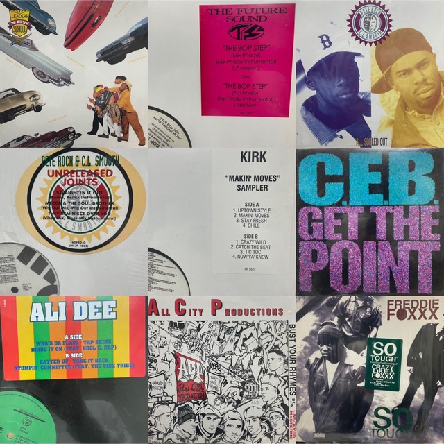 新発売 アングラhiphopレコード10枚セット mediaproweb.ie