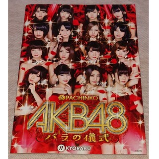 AKB48　バラの儀式　パチンコ　小冊子　ガイドブック　非売品　希少品　中古品(その他)