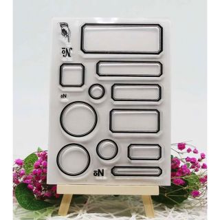 クリアスタンプ (印鑑/スタンプ/朱肉)
