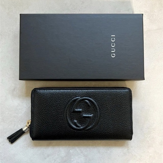 魅力的な価格 Gucci 長財布 ラウンドジップ グッチ 【新品未使用箱付き