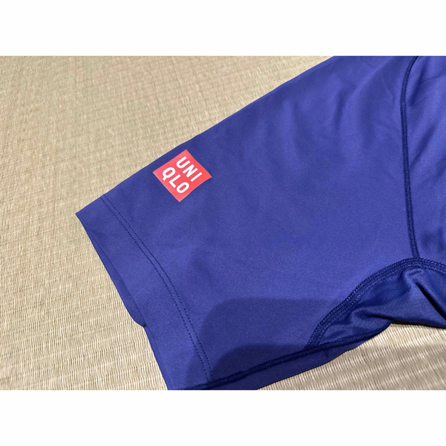 UNIQLO(ユニクロ)の【チョコビッチ様専用】ユニクロ　スポーツウェア(2枚ブルーとグレー) スポーツ/アウトドアのランニング(ウェア)の商品写真