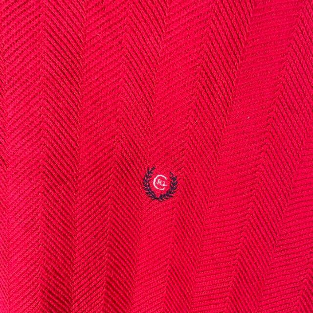 ハンドフレーム製法❗️【アメリカ古着】90sラルフローレンチャプス刺繍ロゴ美品！ メンズのトップス(ニット/セーター)の商品写真