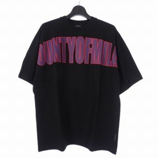 マルセロブロン(MARCELO BURLON)のマルセロバーロン カウンティ オーバー Tシャツ カットソー 半袖 S 黒(Tシャツ/カットソー(半袖/袖なし))