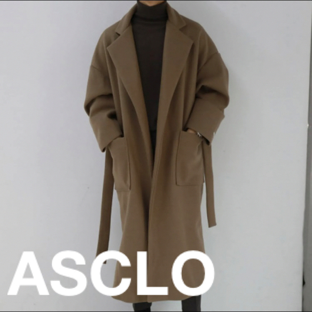 ASCLO コート　Shadow Gown Coat  メンズのジャケット/アウター(チェスターコート)の商品写真