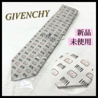 ジバンシィ(GIVENCHY)の【新品タグ付】ジバンシー ネクタイ 4G柄 小紋柄 ハイブランド シルク100%(ネクタイ)