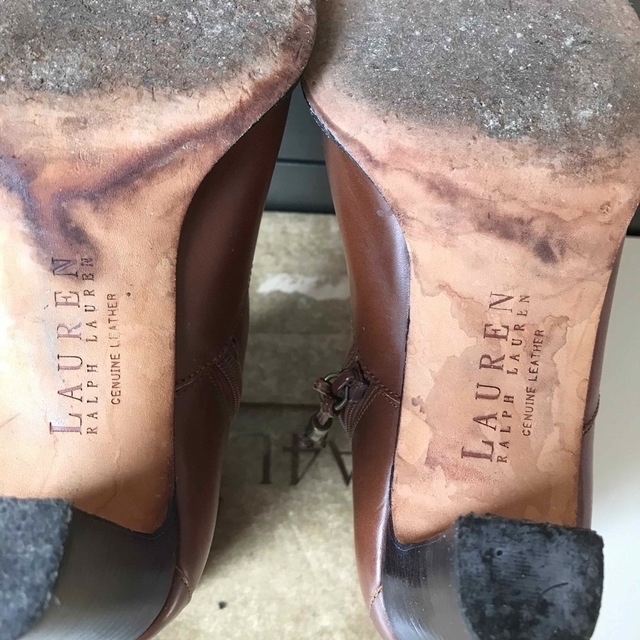 Ralph Lauren(ラルフローレン)のRalph Lauren レザーブーツ　７C   24㌢ レディースの靴/シューズ(ブーツ)の商品写真
