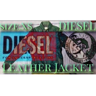 ディーゼル(DIESEL)の【超柔らかい】DIESEL LEATHER JACKET【3wayデザイン可】(レザージャケット)