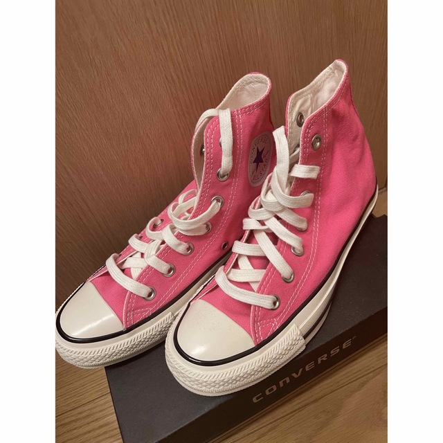 ピンクハイカットコンバース　converse オールスター　箱付き