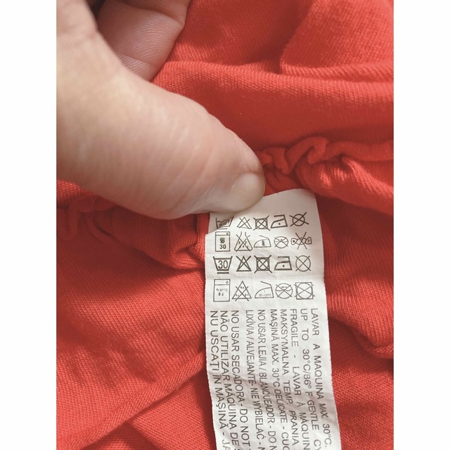 ZARA(ザラ)のZARA  裾フリルチュニック キッズ/ベビー/マタニティのキッズ服女の子用(90cm~)(Tシャツ/カットソー)の商品写真