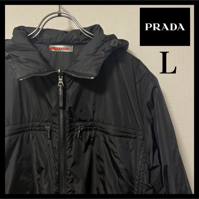 廃盤・美品✨ PRADA 17A/W バックコラージュ ナイロンジャケット