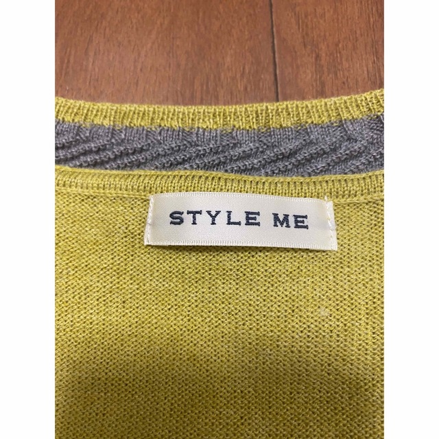 Style com(スタイルコム)のSTYLE MEウール半袖ニット レディースのトップス(ニット/セーター)の商品写真