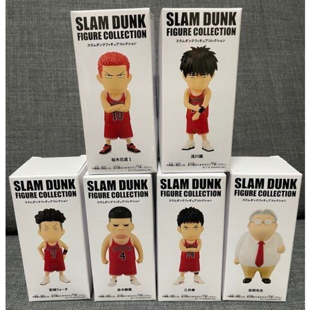 THE FIRST SLAM DUNK FIGURE COLLECTION 6種