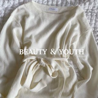 ビューティアンドユースユナイテッドアローズ(BEAUTY&YOUTH UNITED ARROWS)の˗ˏˋ BEAUTY&YOUTHˎˊ˗ワッフル プルオーバー チュニック ベルト(カットソー(長袖/七分))