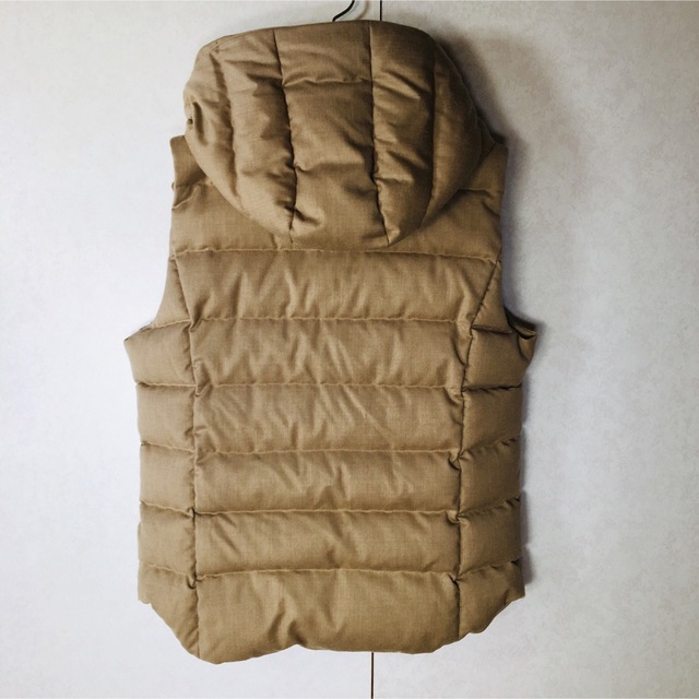 【新品 タグ付き】TATRAS タトラス フード付きダウンベスト ブラウン