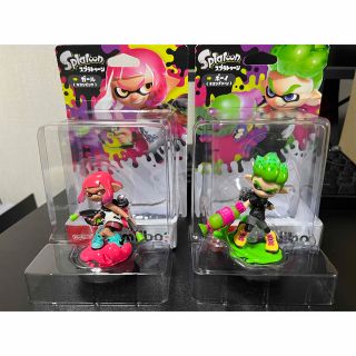 ニンテンドウ(任天堂)のスプラトゥーン amiibo ガール/ボーイ (ゲームキャラクター)