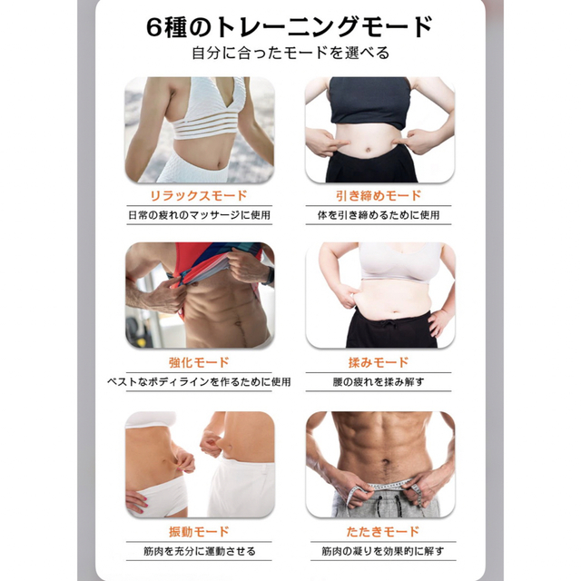 EMSマッサージベルト スポーツ/アウトドアのトレーニング/エクササイズ(トレーニング用品)の商品写真