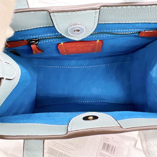 COACH コーチ トートバッグ フィールド トート22 ブルー COACH コーチ トートバッグ フィールド トート22 ブルー