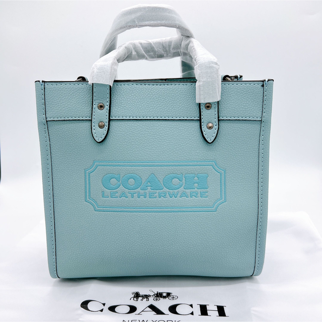 COACH コーチ トートバッグ フィールド トート22 ブルー | フリマアプリ ラクマ COACH コーチ トートバッグ フィールド トート22 ブルー | フリマアプリ ラクマ