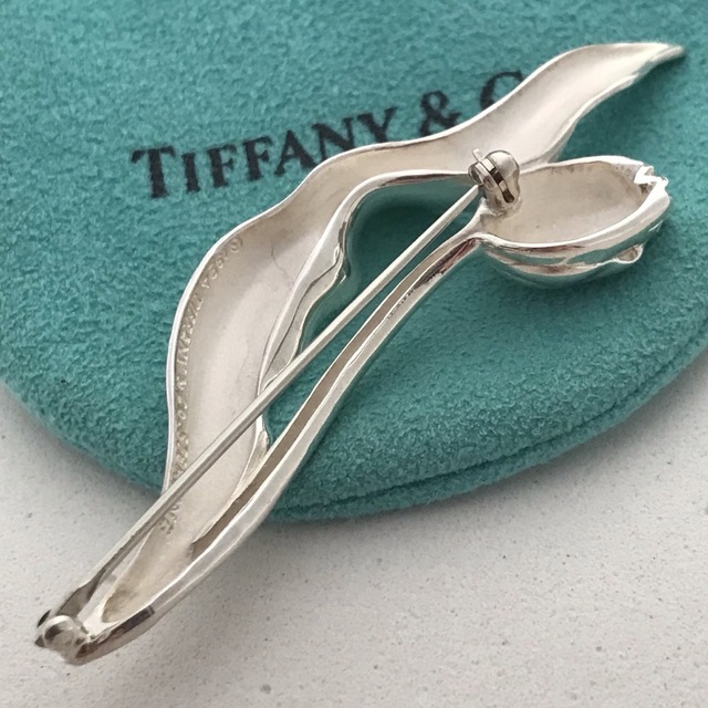 Tiffany & Co.(ティファニー)のTiffany チューリップ ブローチ 希少美品 レディースのアクセサリー(ブローチ/コサージュ)の商品写真