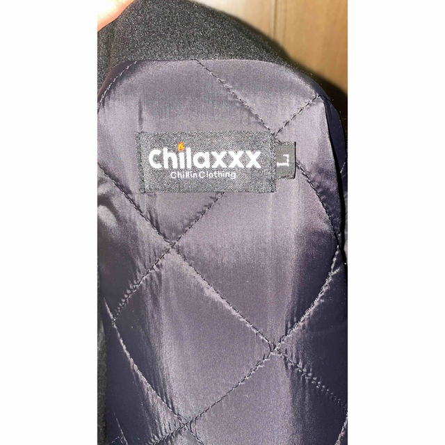 chilaxxx スタジャン　黒 2