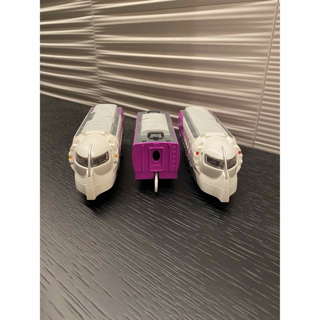 Takara Tomy(タカラトミー)のプラレール　Peach×ラピート ハッピーライナー キッズ/ベビー/マタニティのおもちゃ(電車のおもちゃ/車)の商品写真