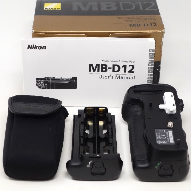 【超美品】Nikon マルチパワーバッテリーパック MB-D12