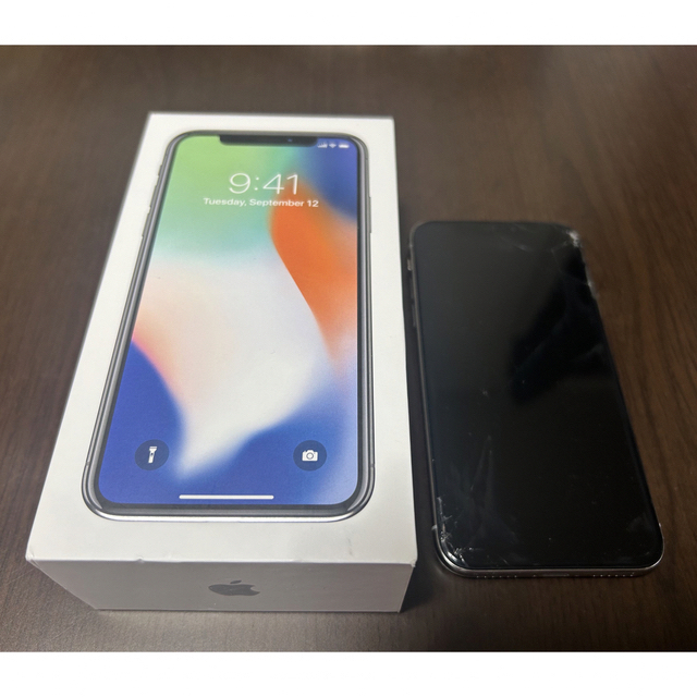 スマホ/家電/カメラiPhoneX 64GB シルバー