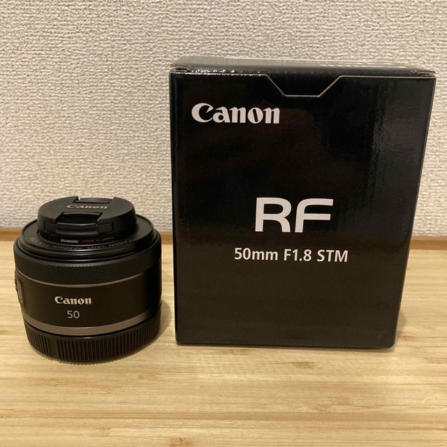 カメラカラーブラックRF50mm F1.8 STM キヤノン　Canon