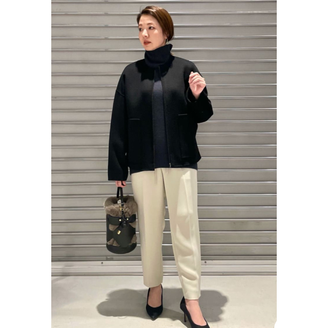 uncrave アンクレイヴ ライトリバーショートコート ブラック 1 | www