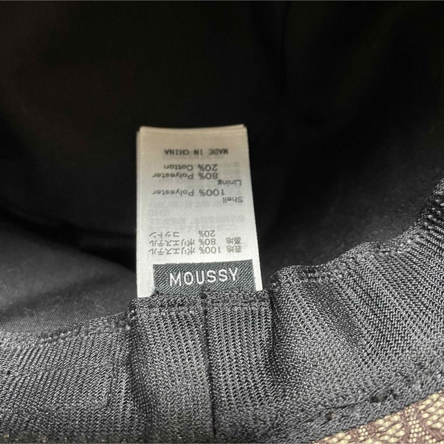 moussy(マウジー)のMOUSSY MONOGRAM BUCKET ハット レディースの帽子(ハット)の商品写真