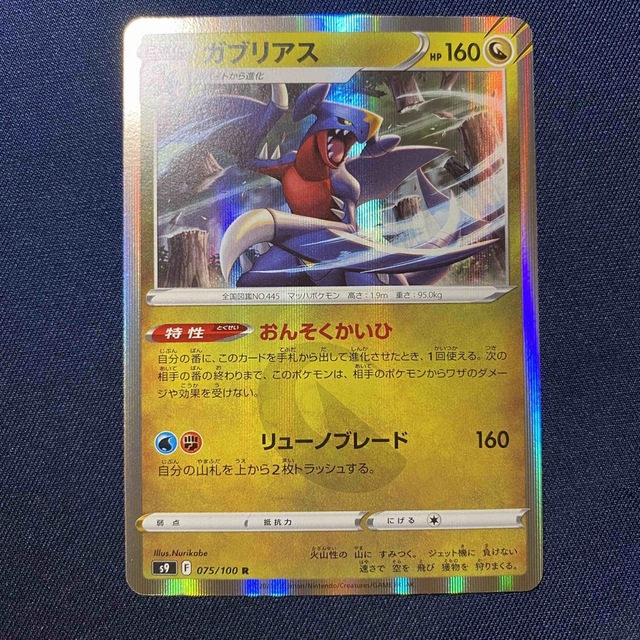 ポケモン - ポケモンカード ガブリアス R 075/100 1枚 スター ポケモン - ポケモンカード ガブリアス R 075/100 1枚 スター