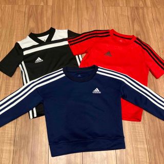 アディダス(adidas)のadidasウェア　キッズ用　3点セット(Tシャツ/カットソー)