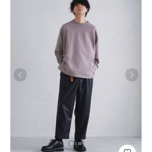 LIDNM(リドム)のWYM LIDNM フェイクレザーパンツ メンズのパンツ(スラックス)の商品写真