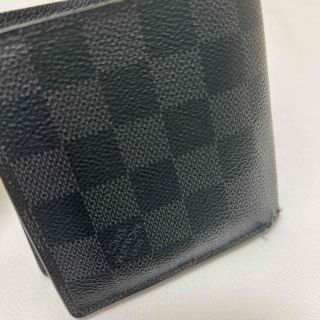 ルイヴィトン(LOUIS VUITTON)の【ルイヴィトン】財布　メンズ　ダミエ(折り財布)