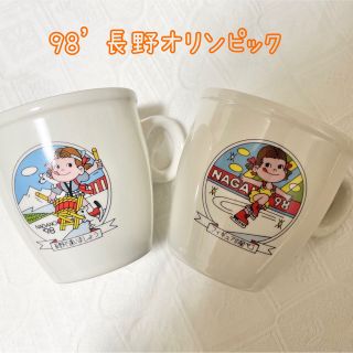 フジヤ(不二家)のペコちゃん　マグカップ(グラス/カップ)