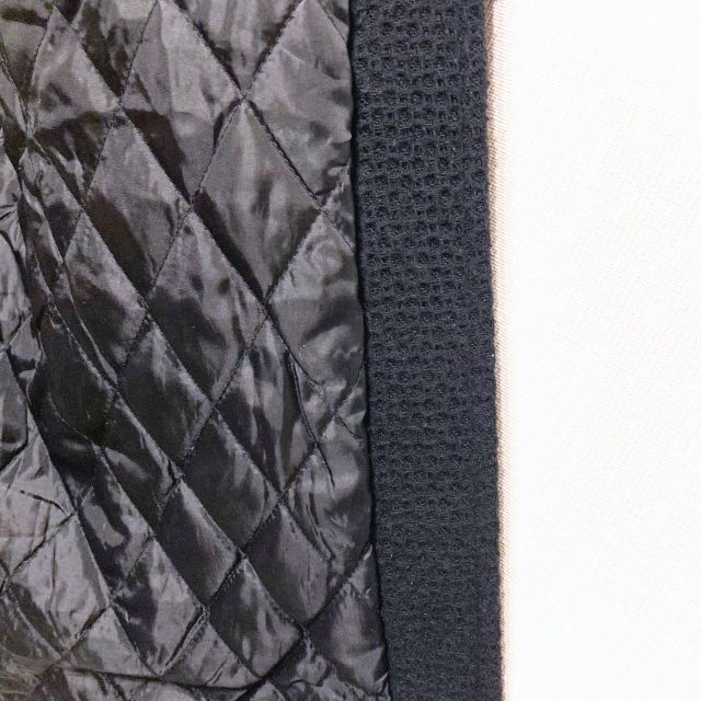 mystic(ミスティック)のダッフルコート　牛革使用　ミスティック　ブラック　インナーキルティング レディースのジャケット/アウター(ダッフルコート)の商品写真
