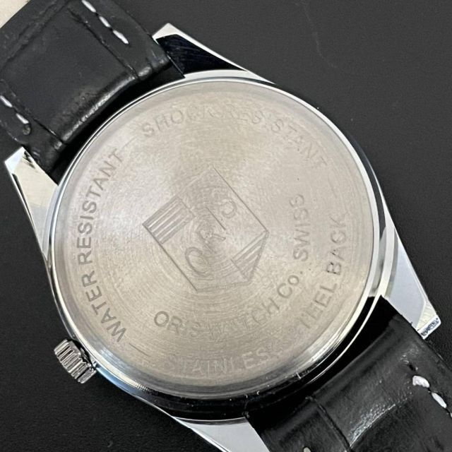 ORIS(オリス)の【渋い】★オリス★腕時計 メンズ 茶色 機械式 手巻 ヴィンテージ スイス メンズの時計(腕時計(アナログ))の商品写真